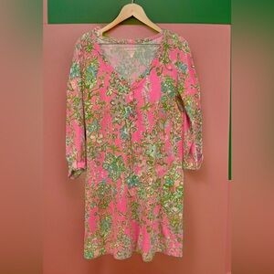 Lilly Pulitzer Palmetto Southern Charm Pima Cotton Shirt Dress NWT.